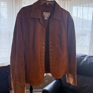 Suede Jacket Women's XL
